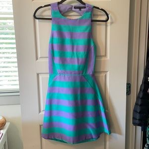 English Factory striped mini dress
